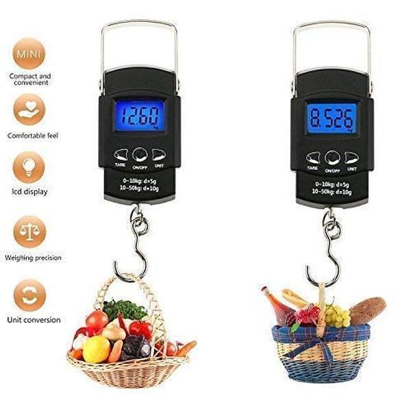 Digital Hanging Scale with Hook 50kg