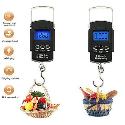 Digital Hanging Scale with Hook 50kg