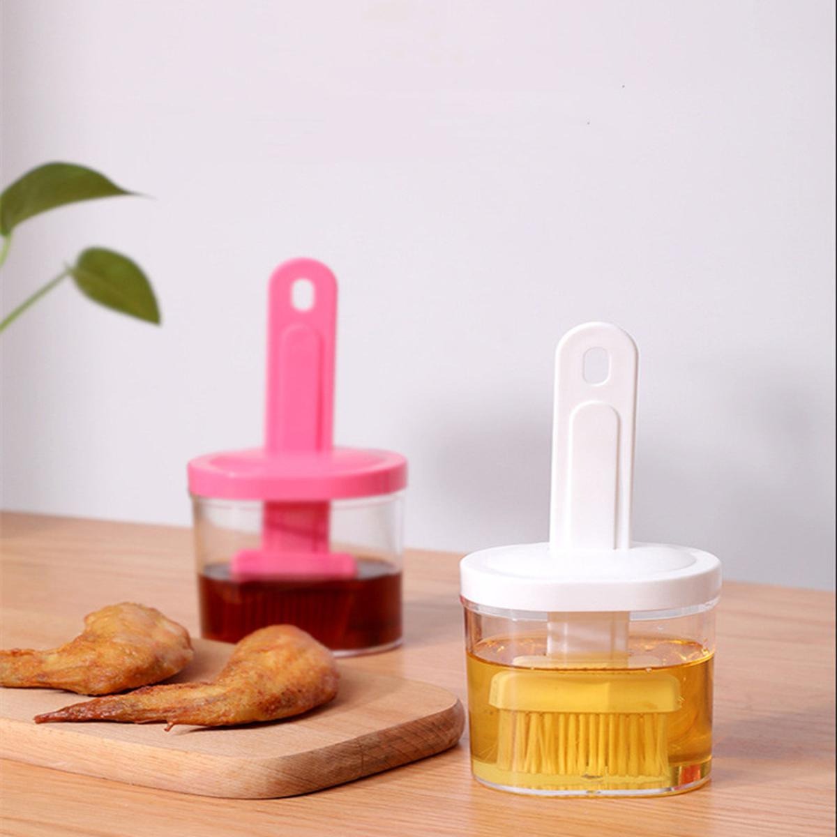 Silicone Brush with Dispenser