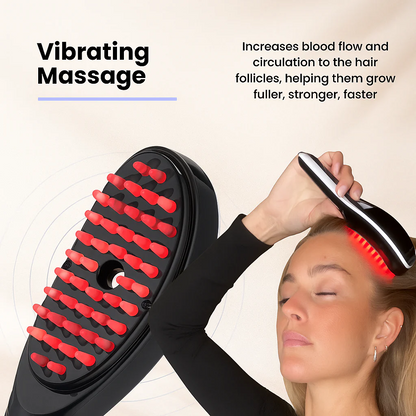 Massage Comb with Light Therapy