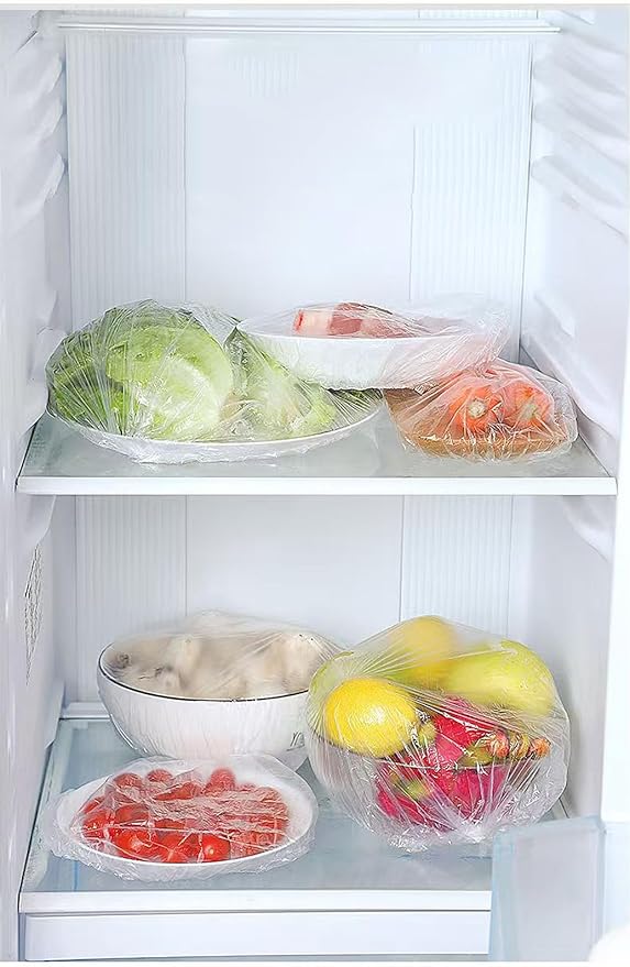 Transparent Cling Wrap Food Storage Covers