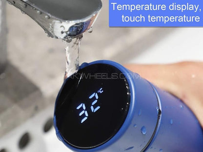 Temperature Display Vacuum Insulated Water Bottle