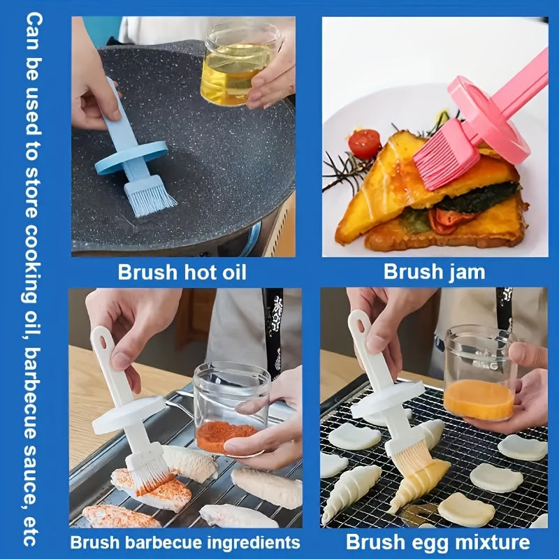 Silicone Brush with Dispenser