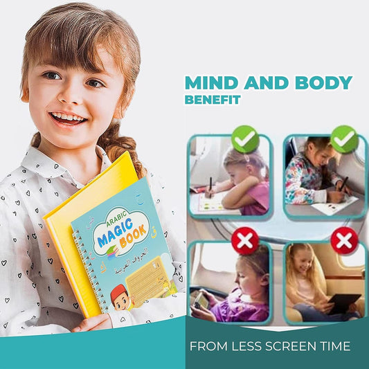 Arabic Magic Copybook for Kids